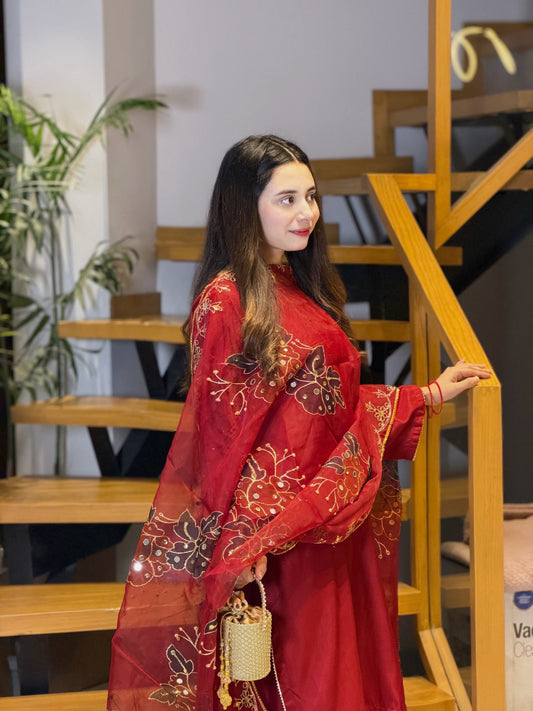 Sindur Hand Painted 3pc