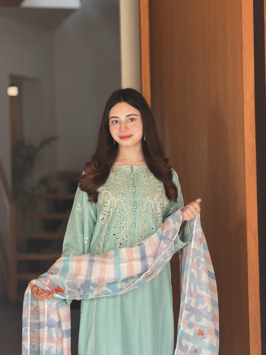 Alif Embroided 3pc