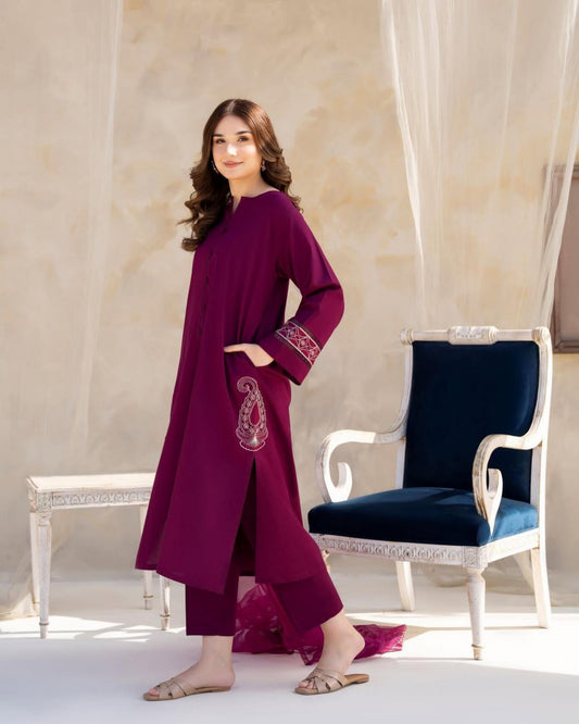 Falsiana Stitched 3Piece