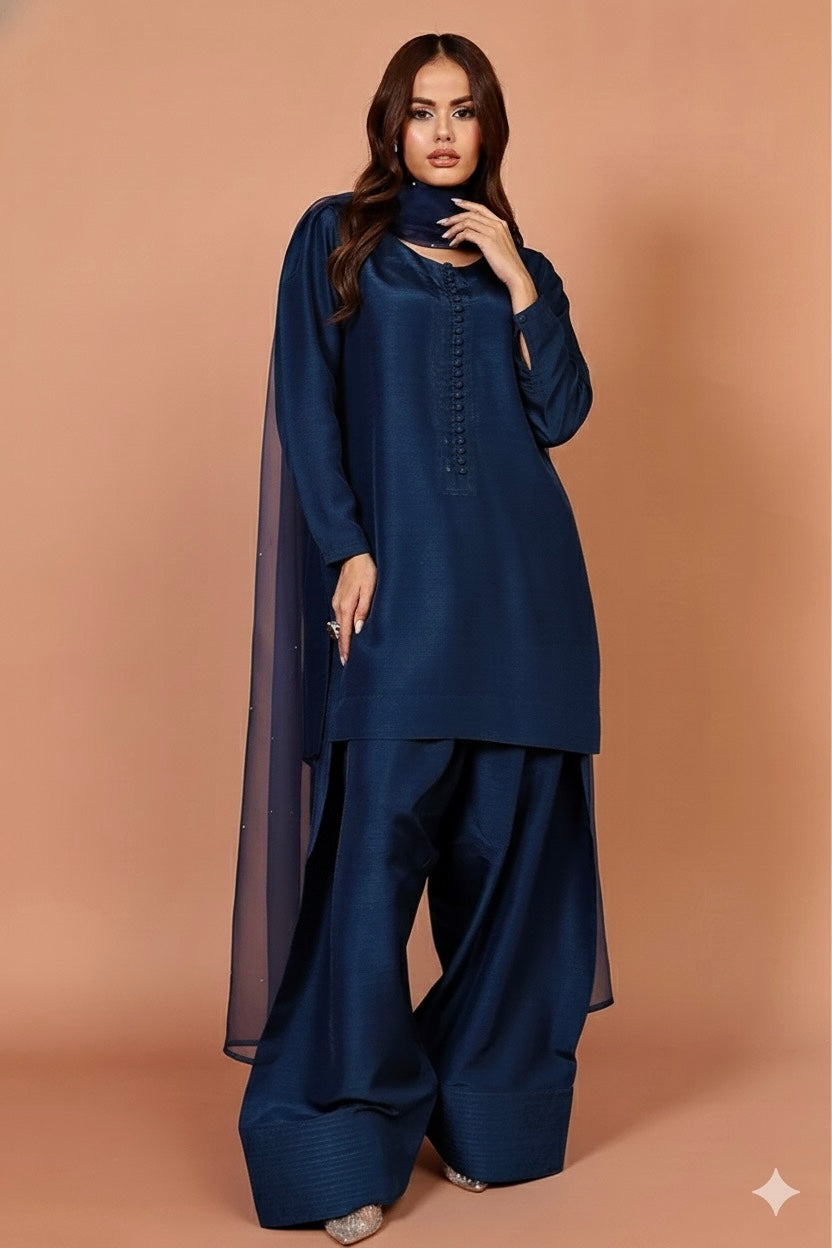Farshi Shalwar Stitched 2pc