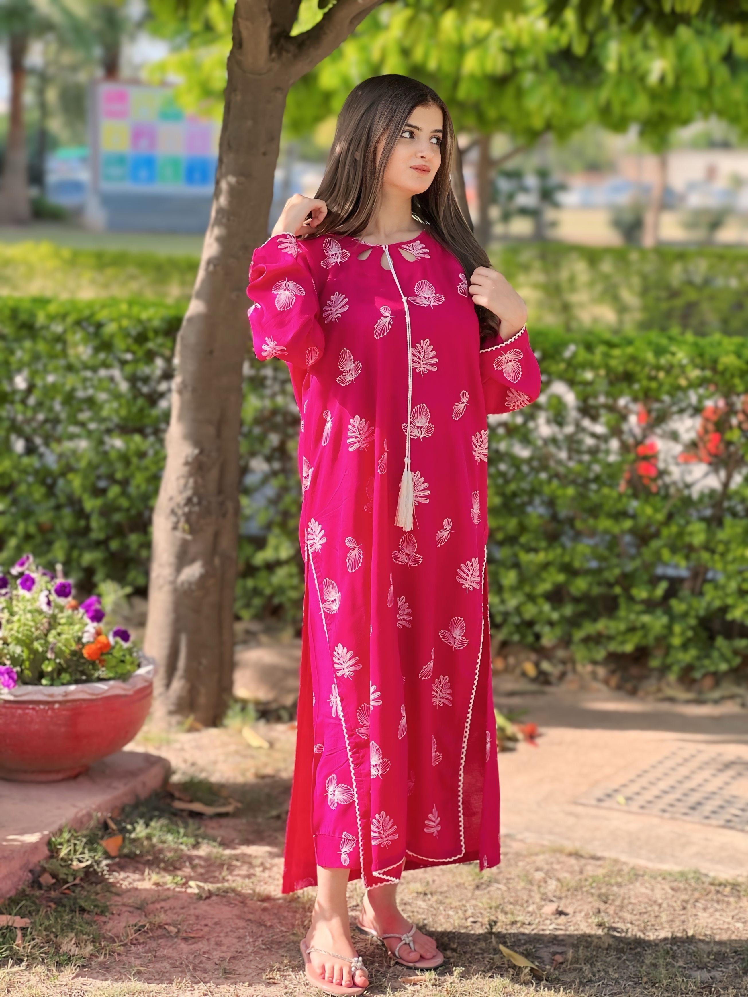 Ghulaabo | Premium Block Printed 2-Piece Set on Arabic Lawn - Summer Collection