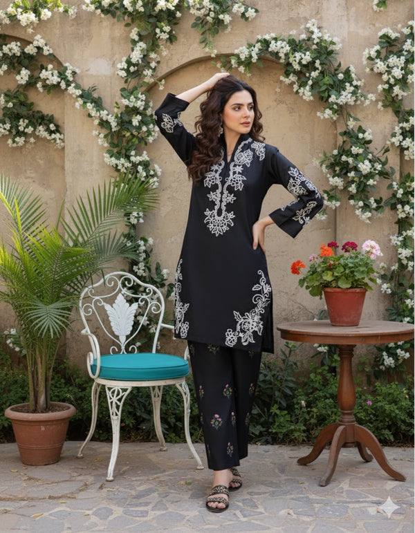 Blaika Embroidered 2Pc