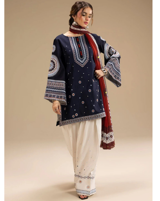 Mahnoor Embroidered 3Pc