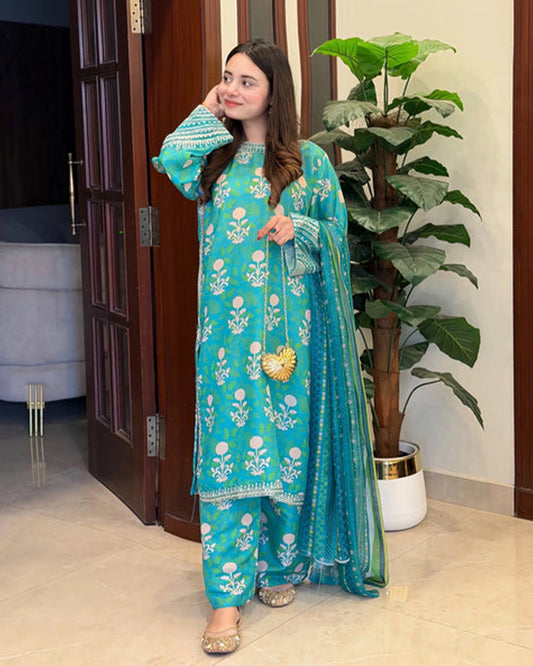 Basanti Embroided 3pc