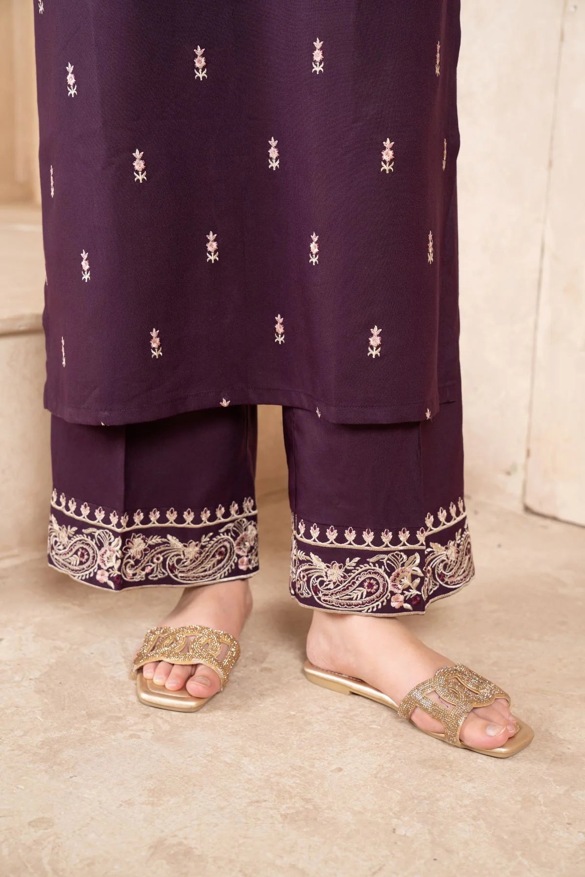 Aima Stitched 2pc - Sajfi Closet