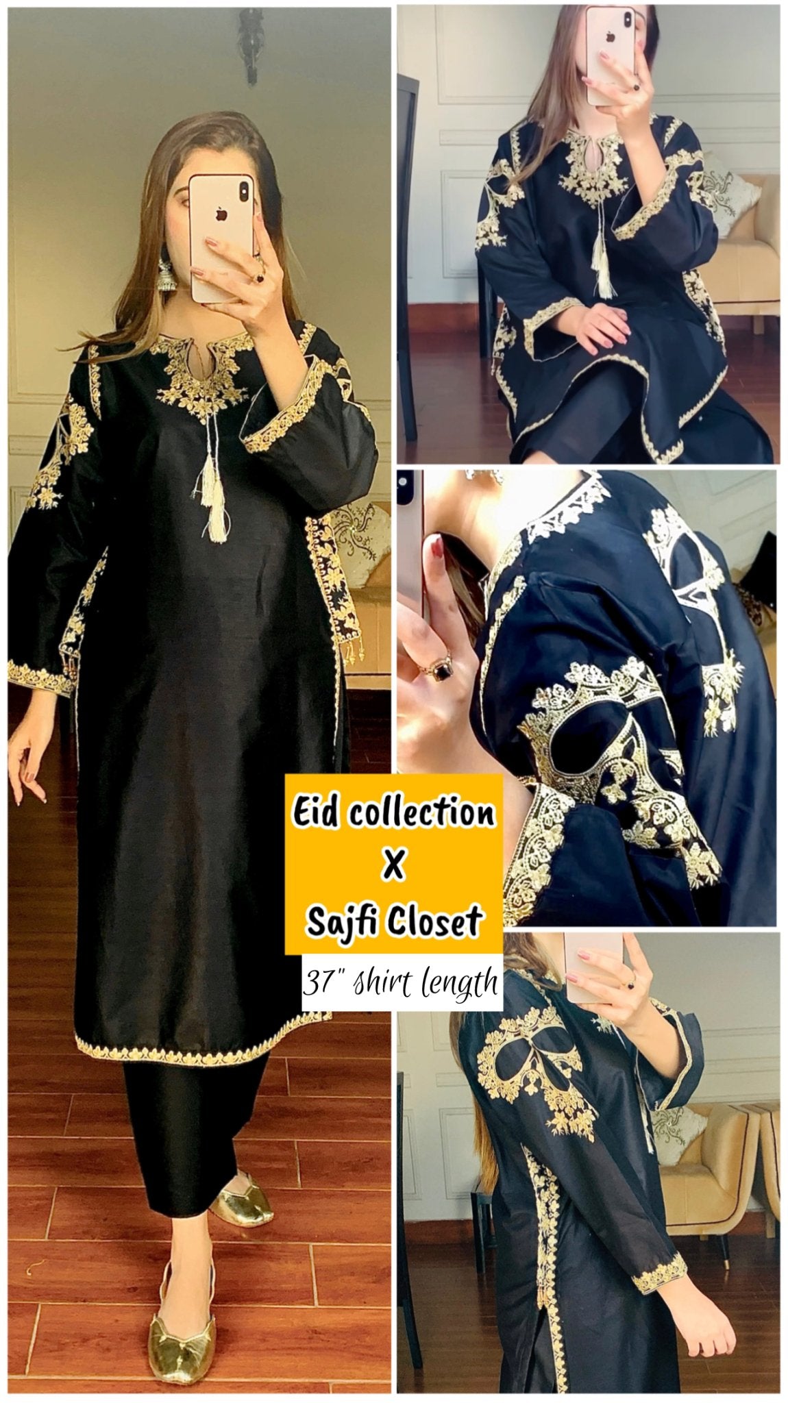 Ambani back Embroided - Sajfi Closet