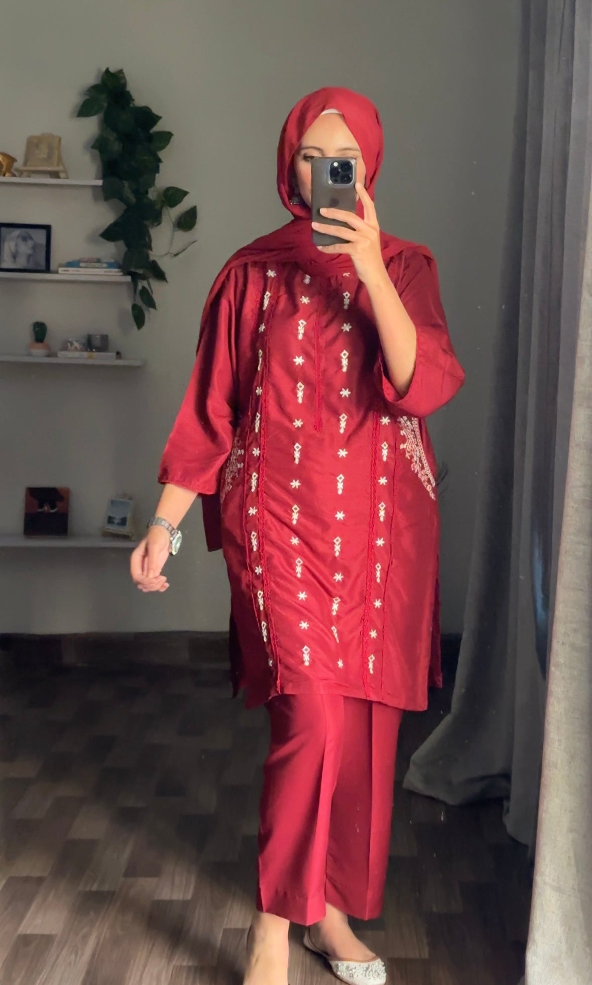 AYRA Embroided 2pc - Sajfi Closet