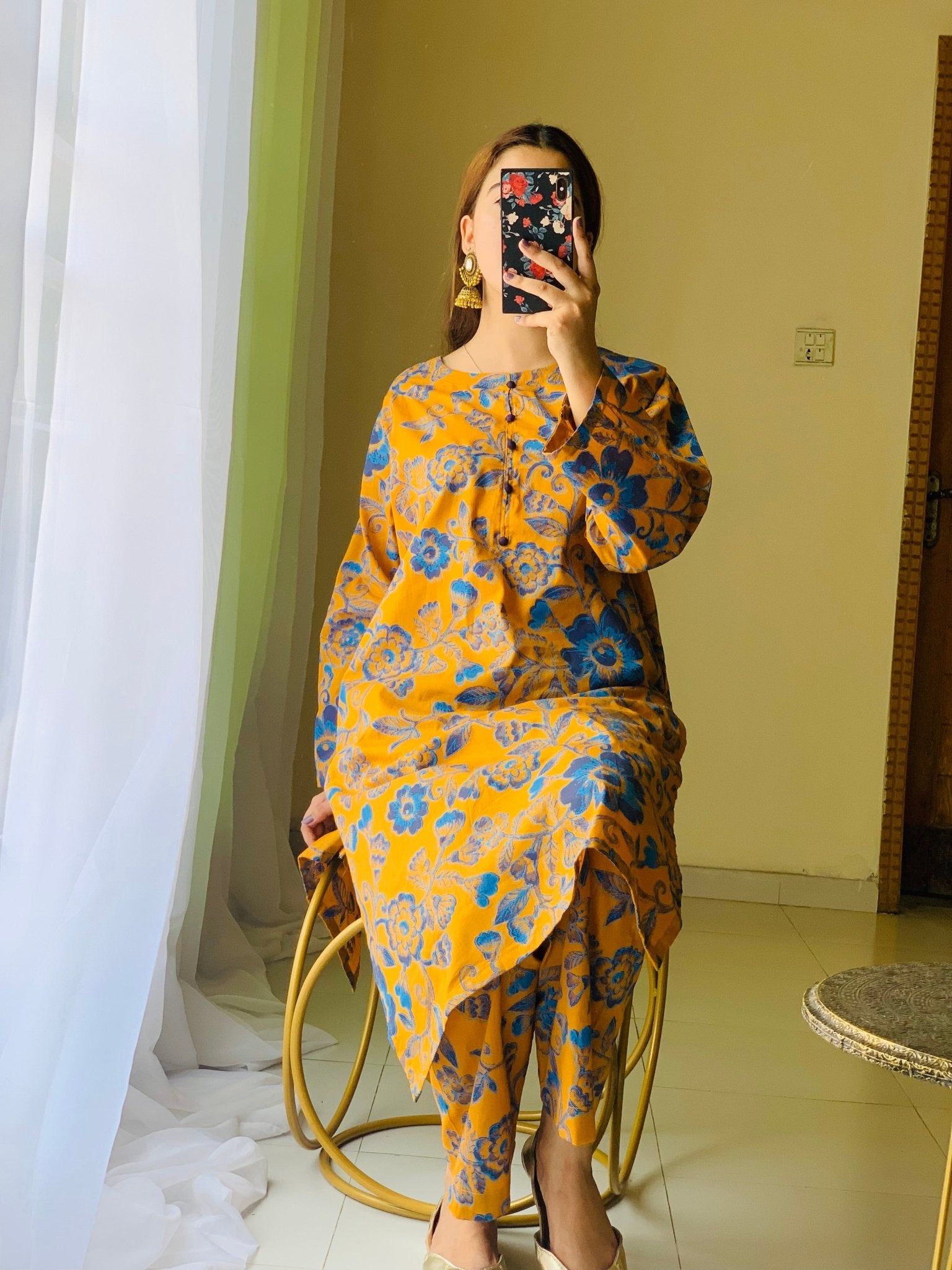 Bella Printed 2pc - Sajfi Closet