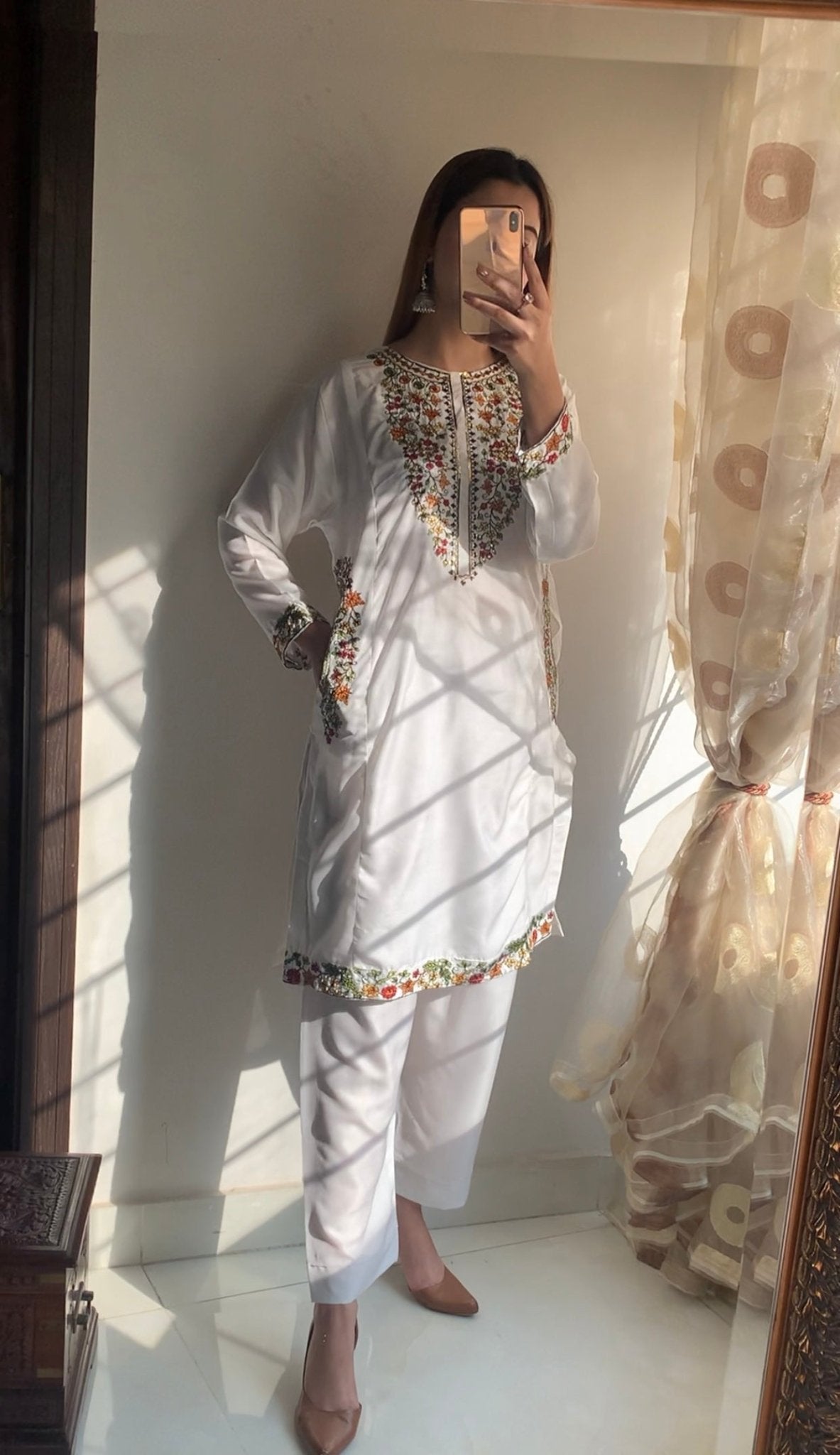 BIYA Embroided 2pc - Sajfi Closet