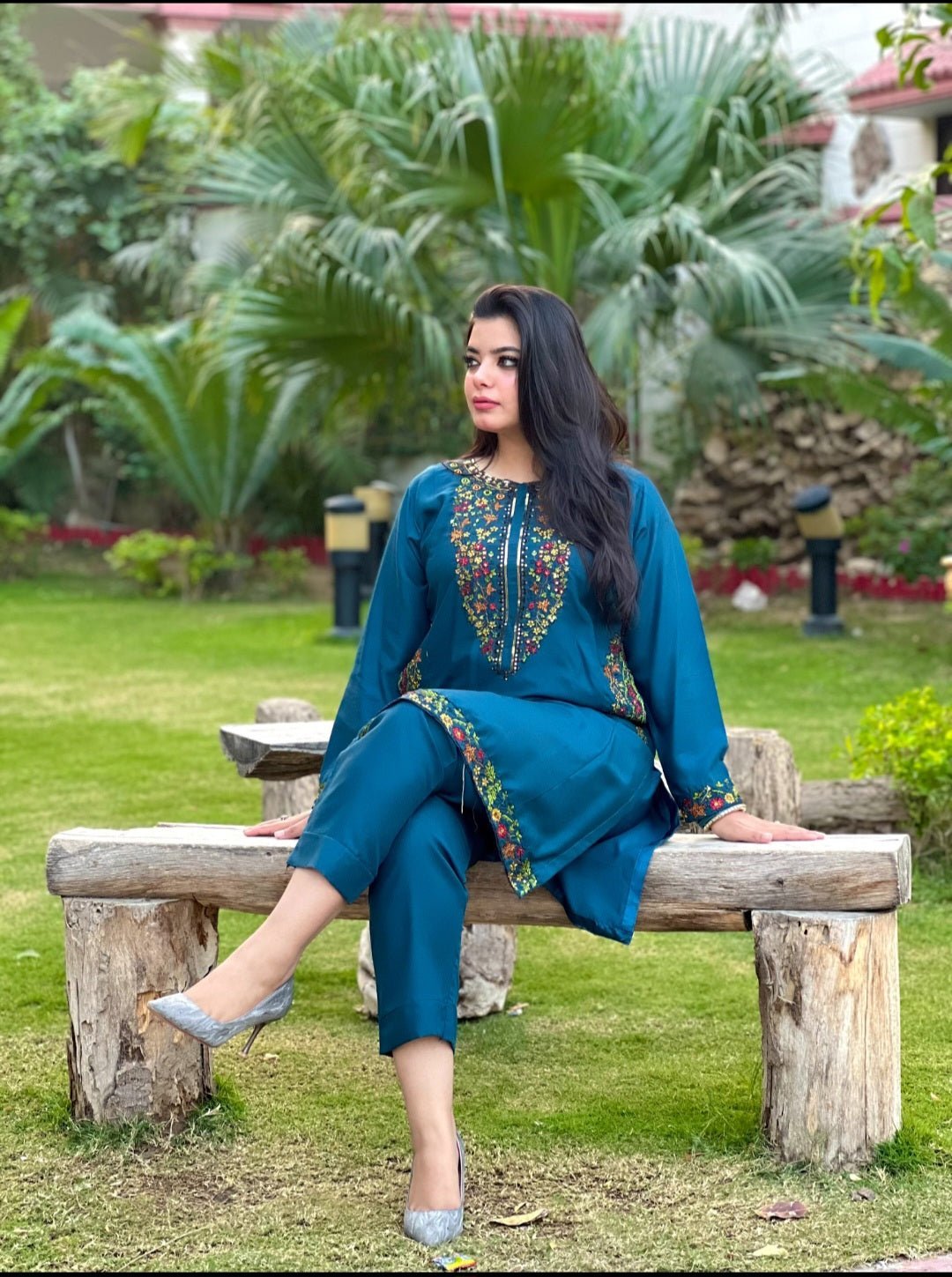 Biya Embroided 2piece - Sajfi Closet