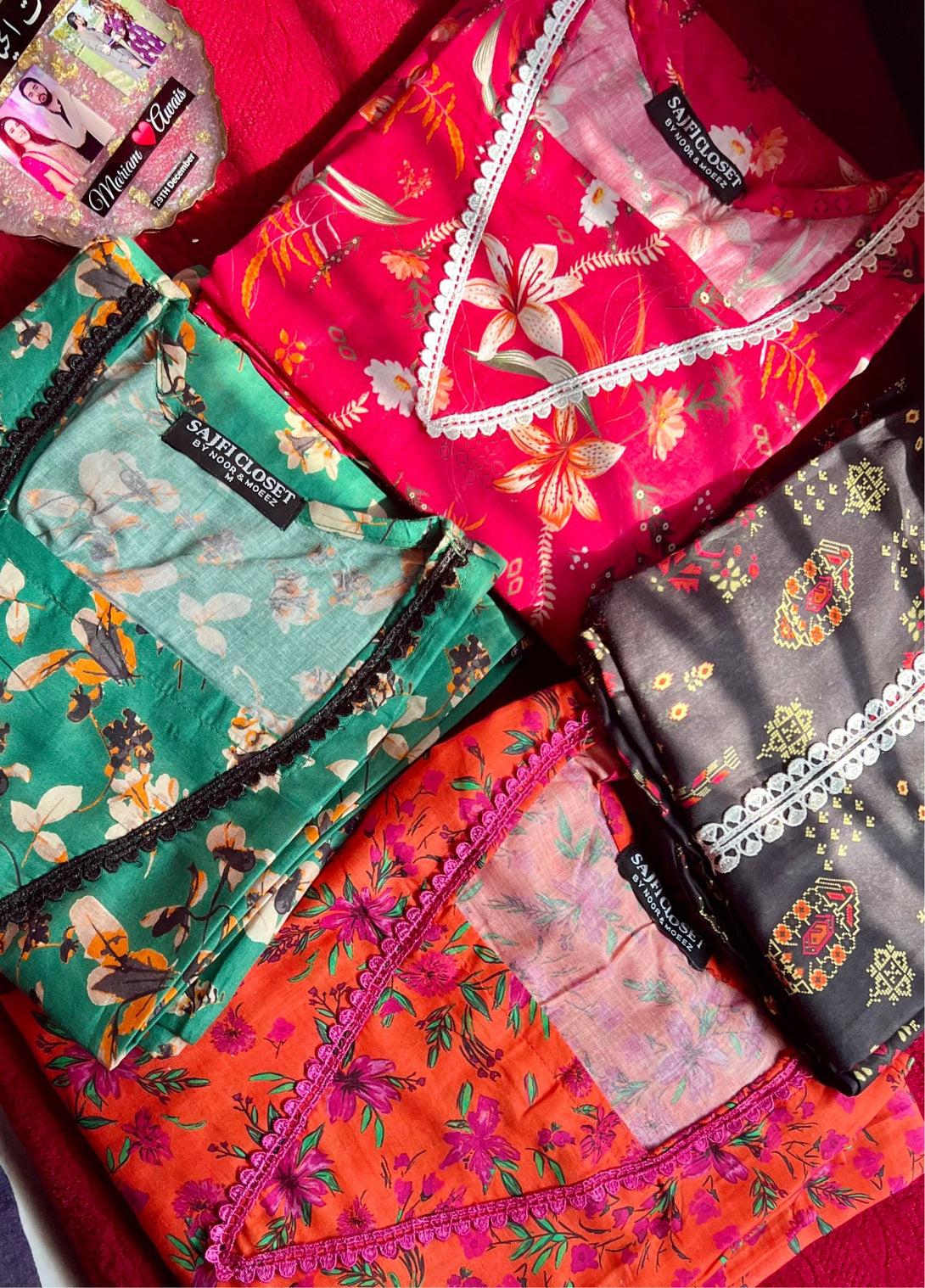 Digital Lawn Printed 2pc - Sajfi Closet