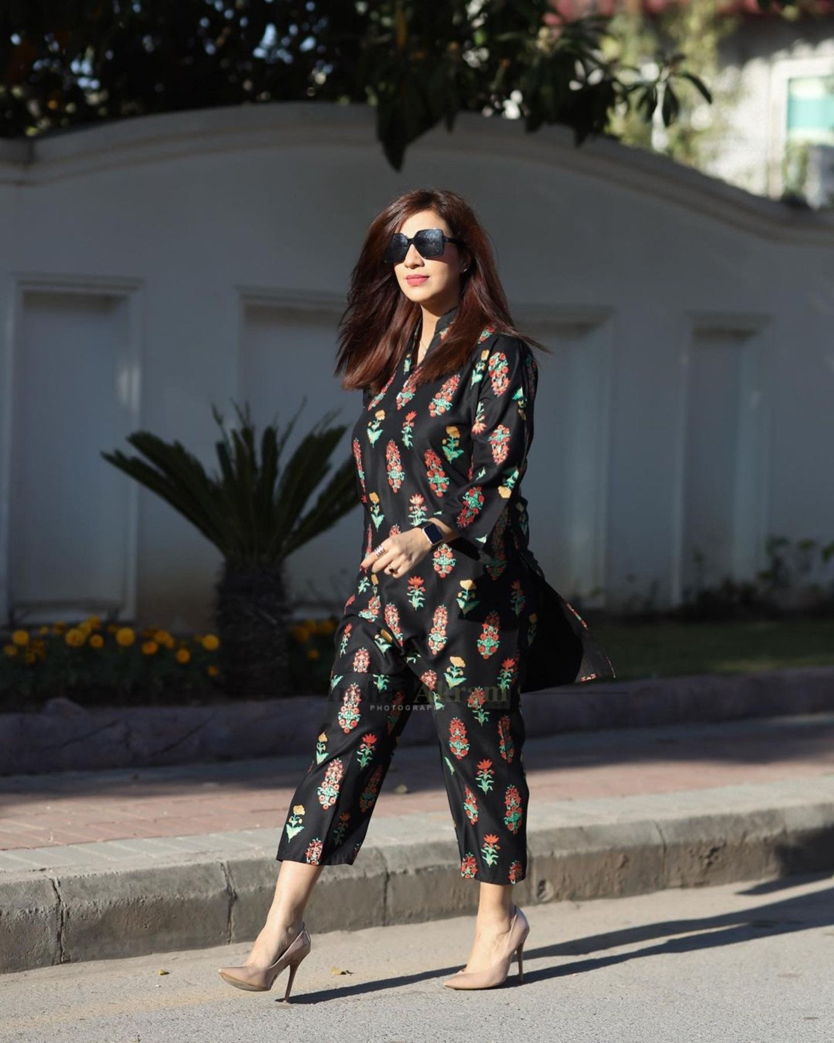 FLORAL 3D Printed 2pc - Sajfi Closet