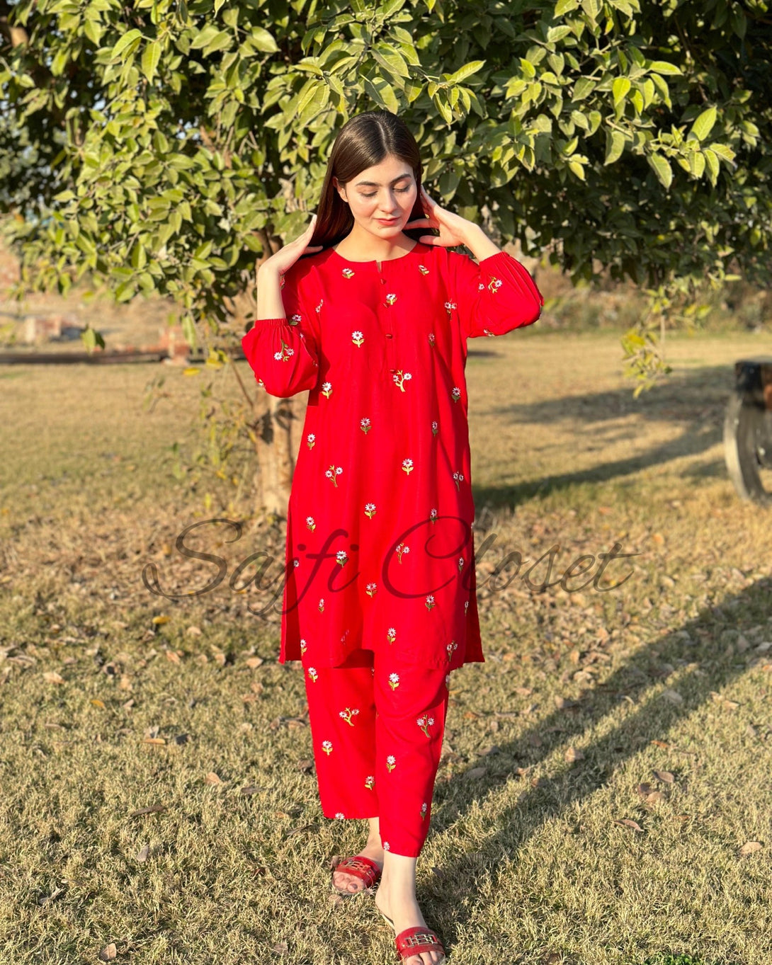 LAALI Embroided 2pc - Sajfi Closet