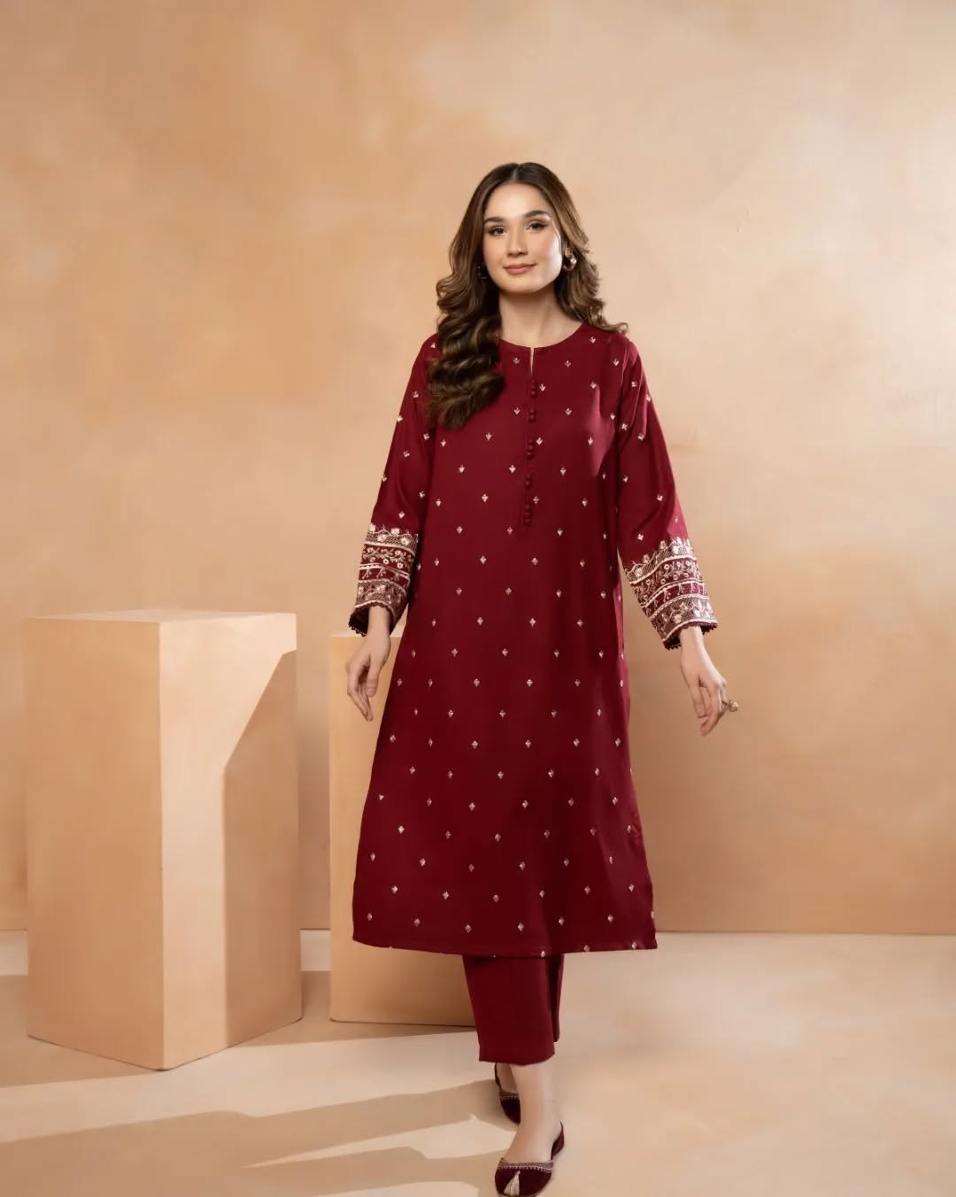 Laam stitched 2pc - Sajfi Closet