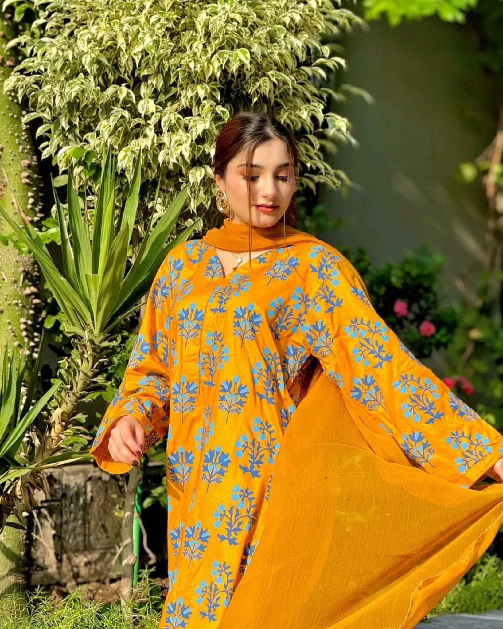 Monali stitched 2pc - Sajfi Closet