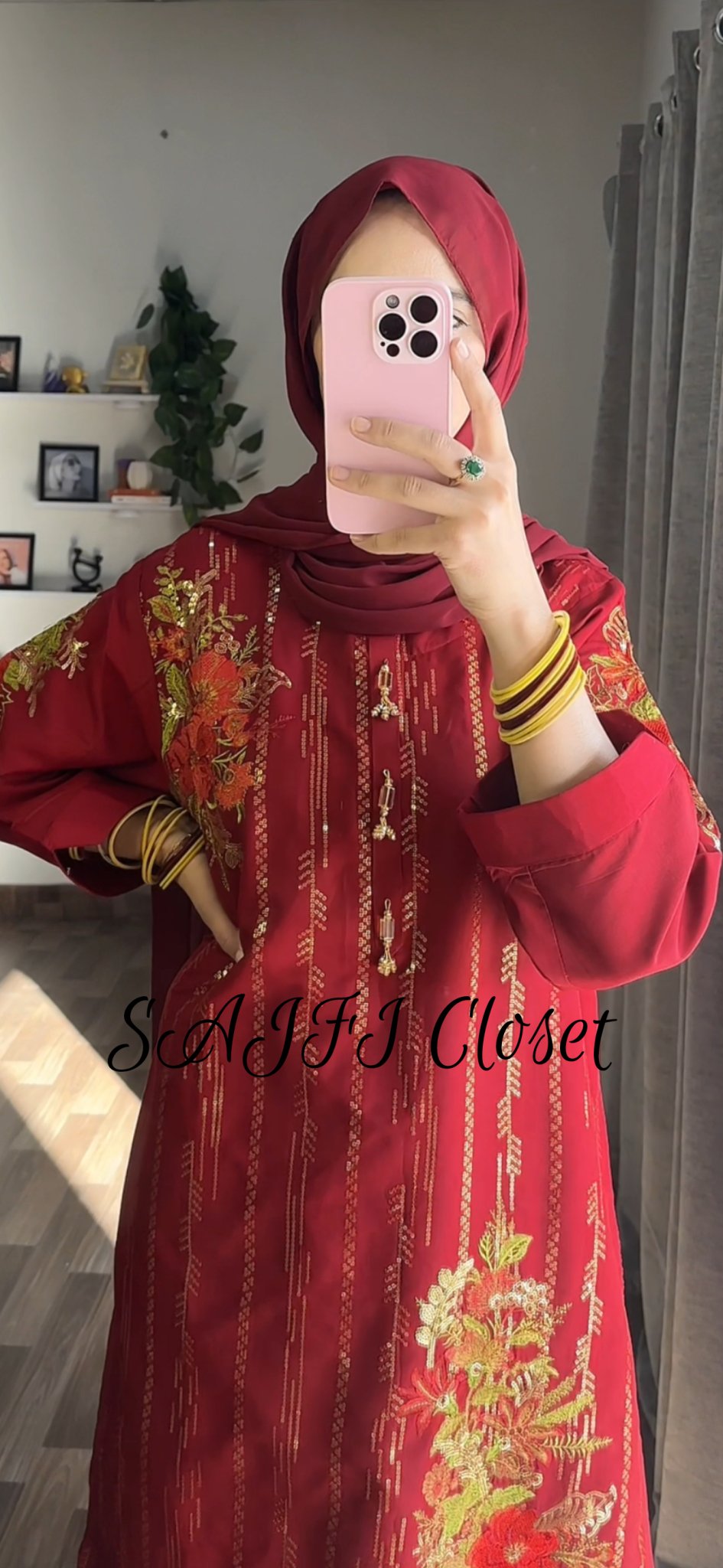 Phool Embroided 2pc - Sajfi Closet