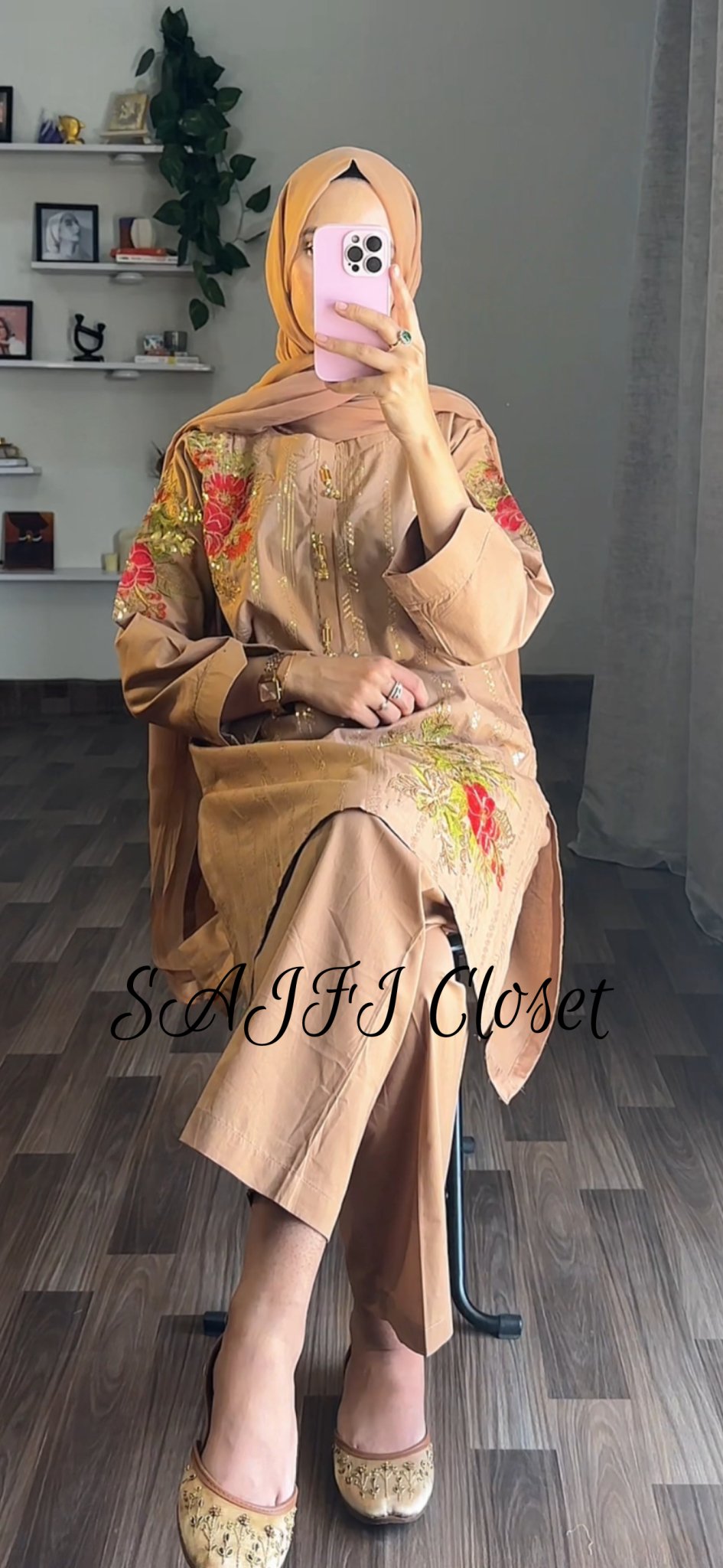 Phool Embroided 2pc - Sajfi Closet