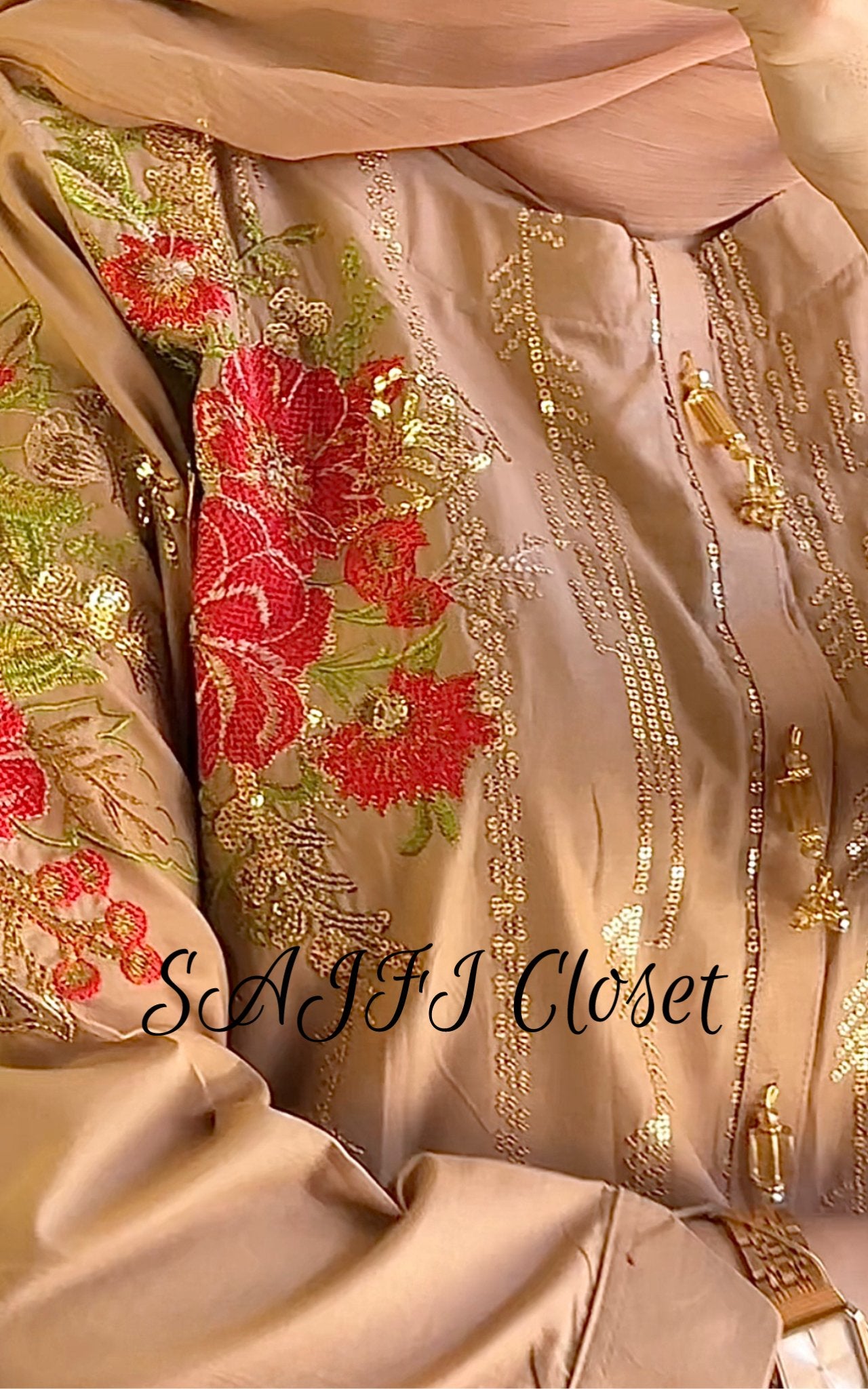 Phool Embroided 2pc - Sajfi Closet