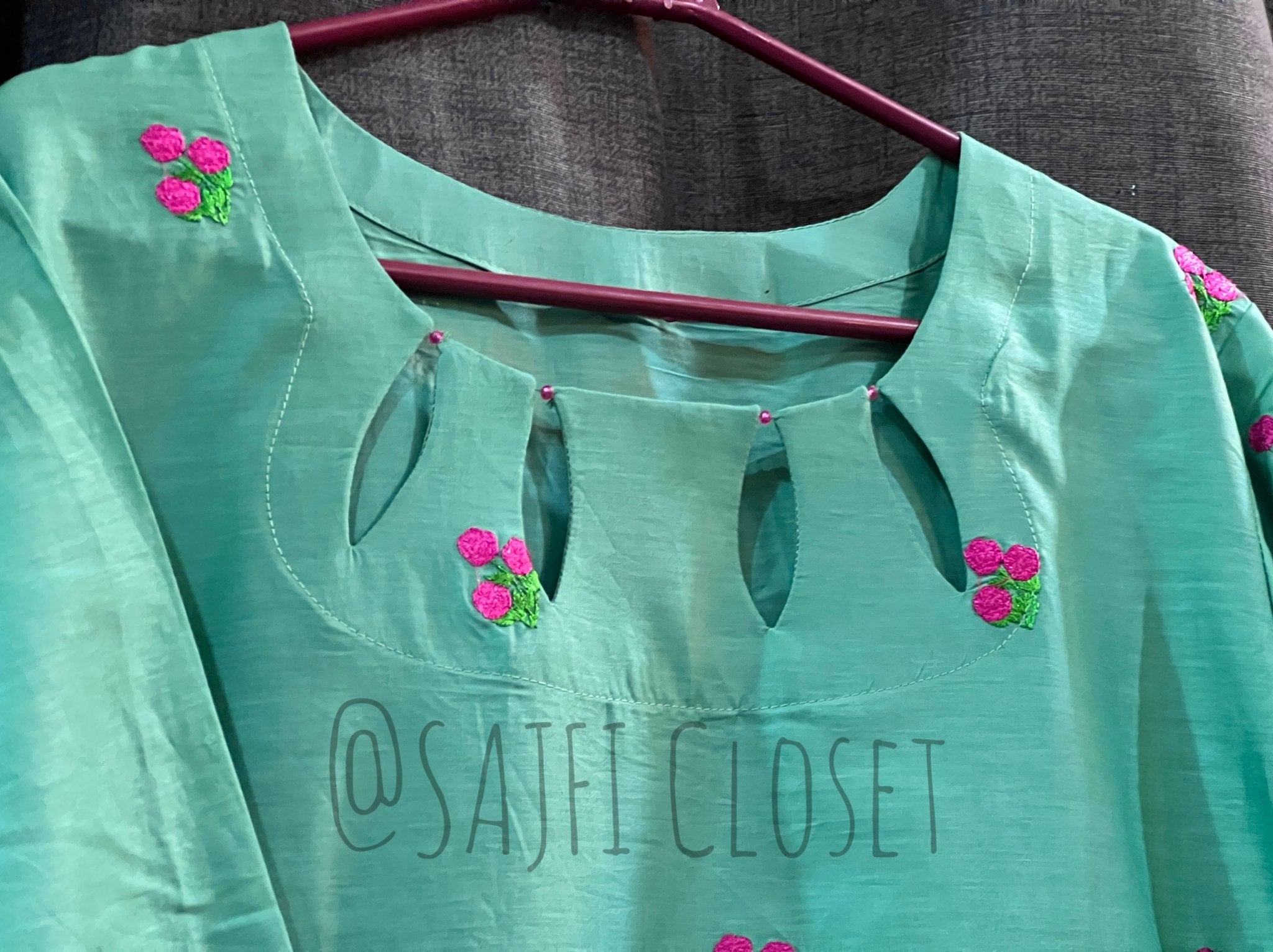 Pista Embroided 2pc - Sajfi Closet