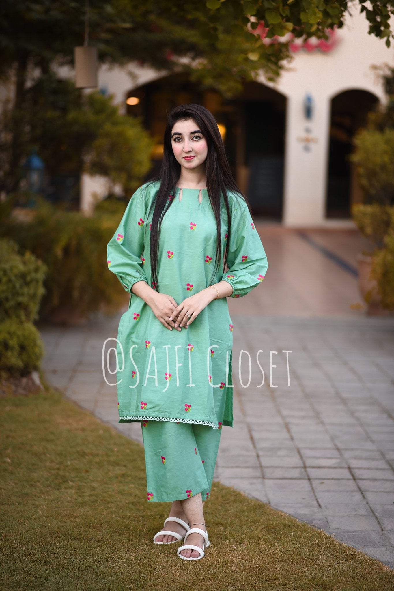 Pista Embroided 2pc - Sajfi Closet