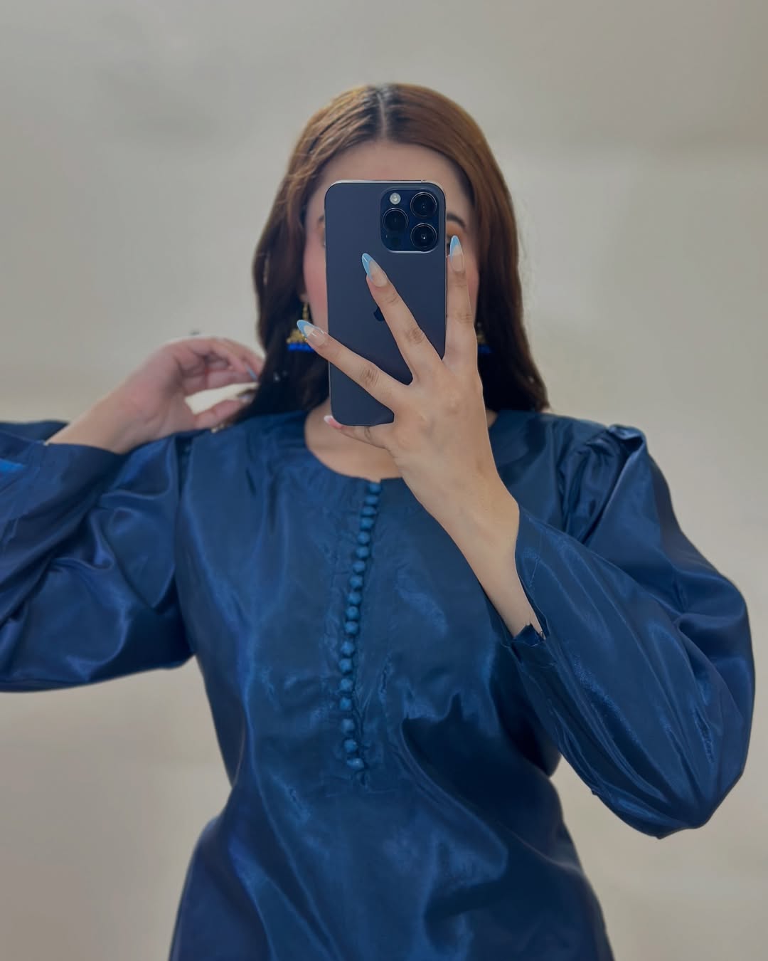 Farshi Shalwar suit 2-Piece Stitched with buttons Suit for Women